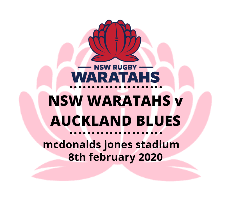 NSW Waratahs v Auckland Blues
